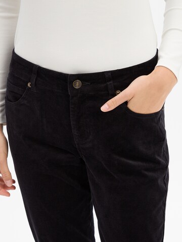 Franco Callegari Slimfit Hose in Schwarz