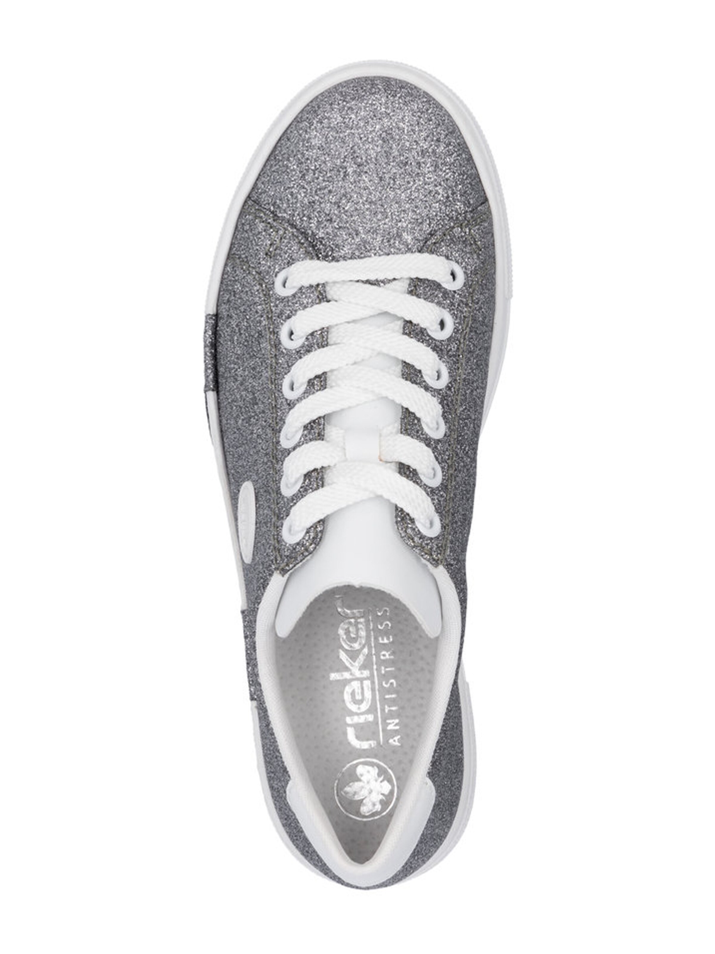 Rieker Σνίκερ χαμηλό σε ασημί