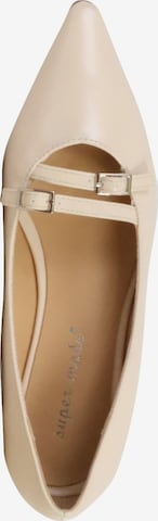 Super Mode - Bailarina 'Ballerinas mit Absatz' en beige