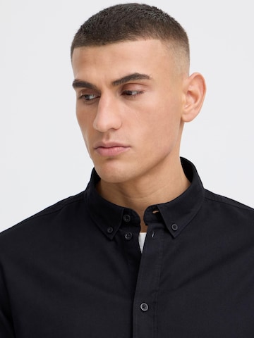 !Solid Regular fit Button Up Shirt 'Val' in Black