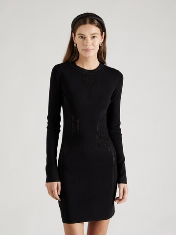 PATRIZIA PEPE Kleid in Schwarz: Vorderseite