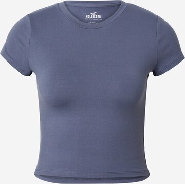 HOLLISTER - Camisa em azul: frente