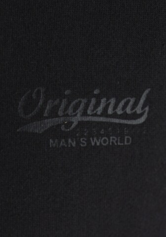 Man's World Sweatshirt in Black