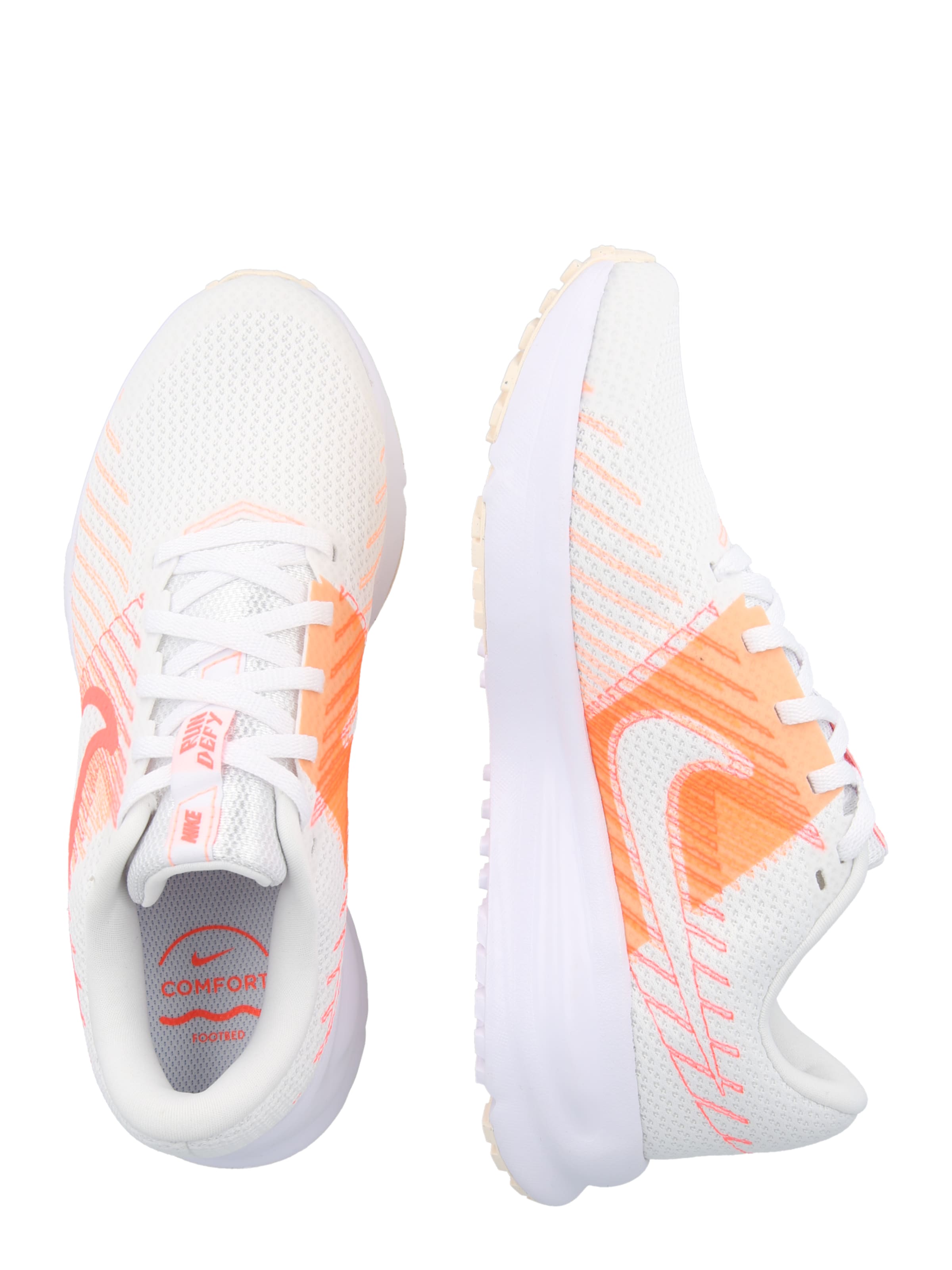 NIKE Παπούτσι για τρέξιμο 'Run Defy' σε λευκό