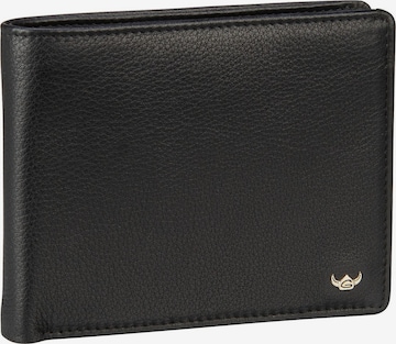 GOLDEN HEAD Wallet 'Capri' in Black: front