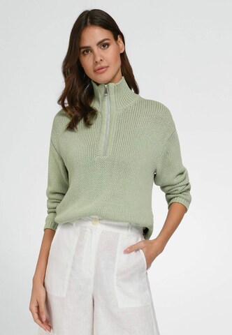 tRUE STANDARD Sweater in Green: front
