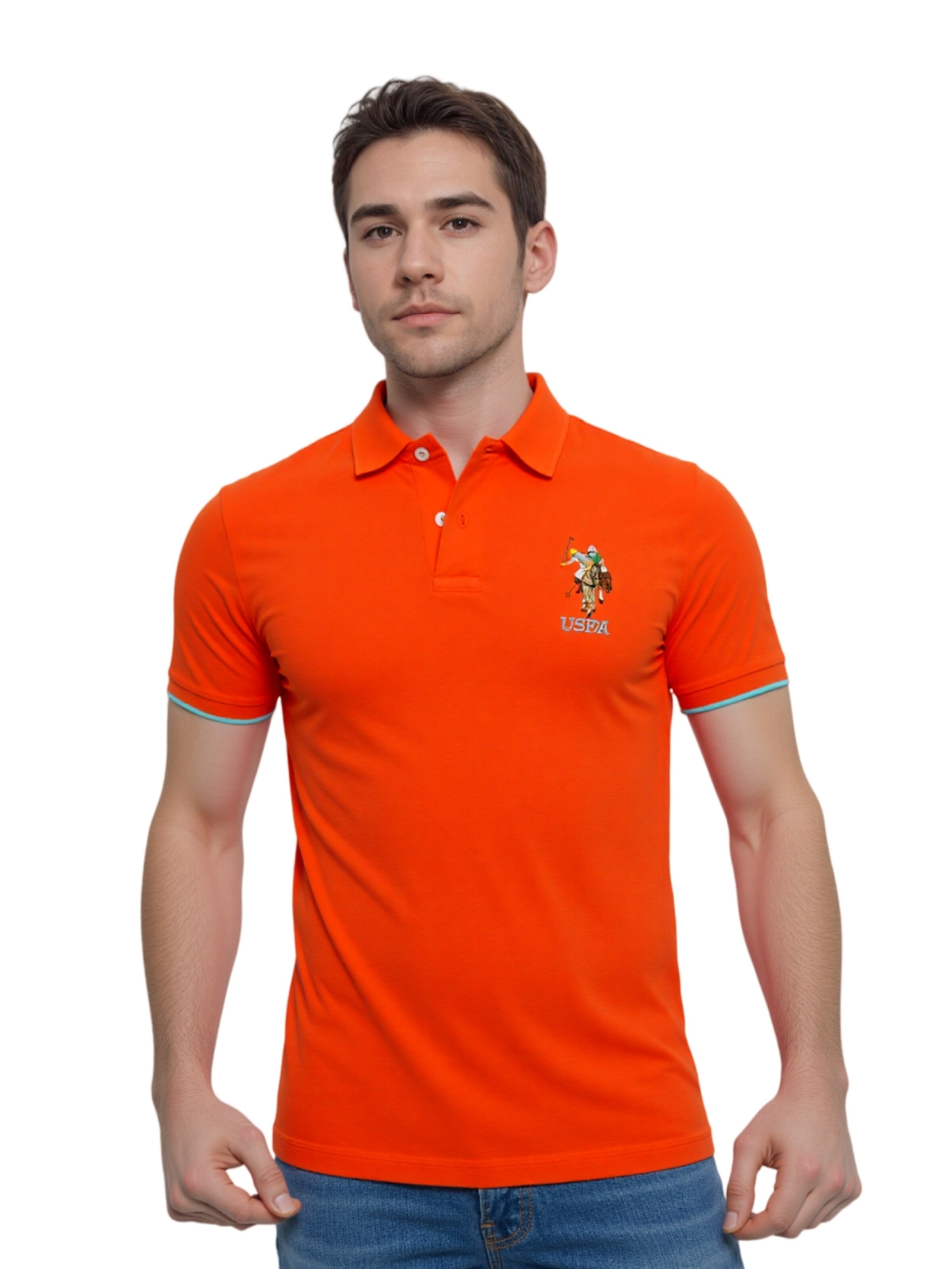 U.S. POLO ASSN. Bluser & t-shirts i orange: forside