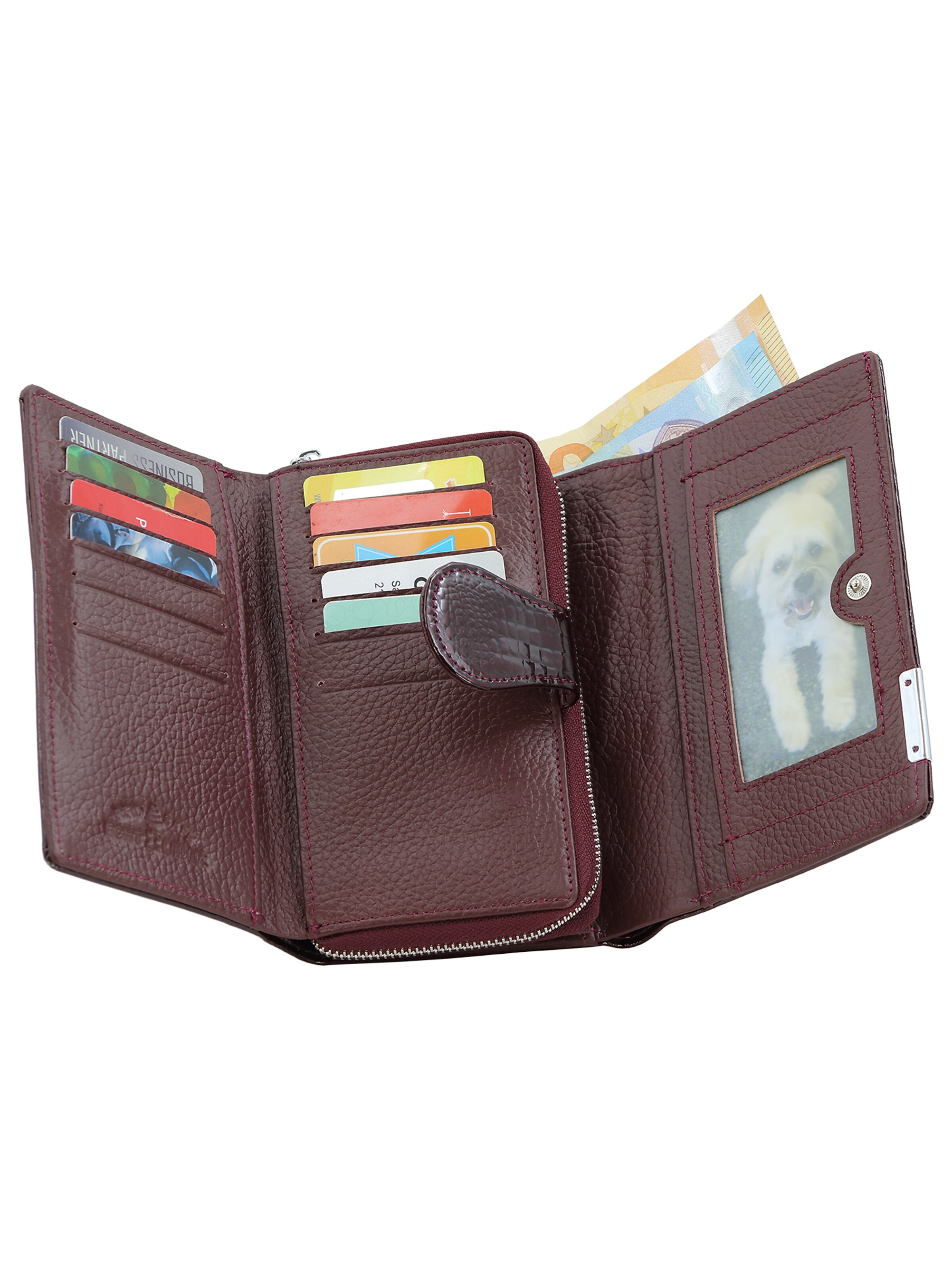 Jennifer Jones Wallet in Red