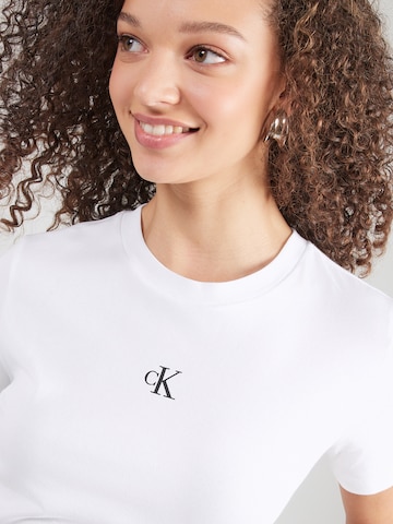 Tricou de la Calvin Klein Jeans pe alb
