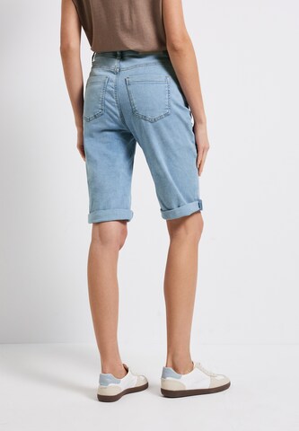 STREET ONE Slimfit Jeans in Blau