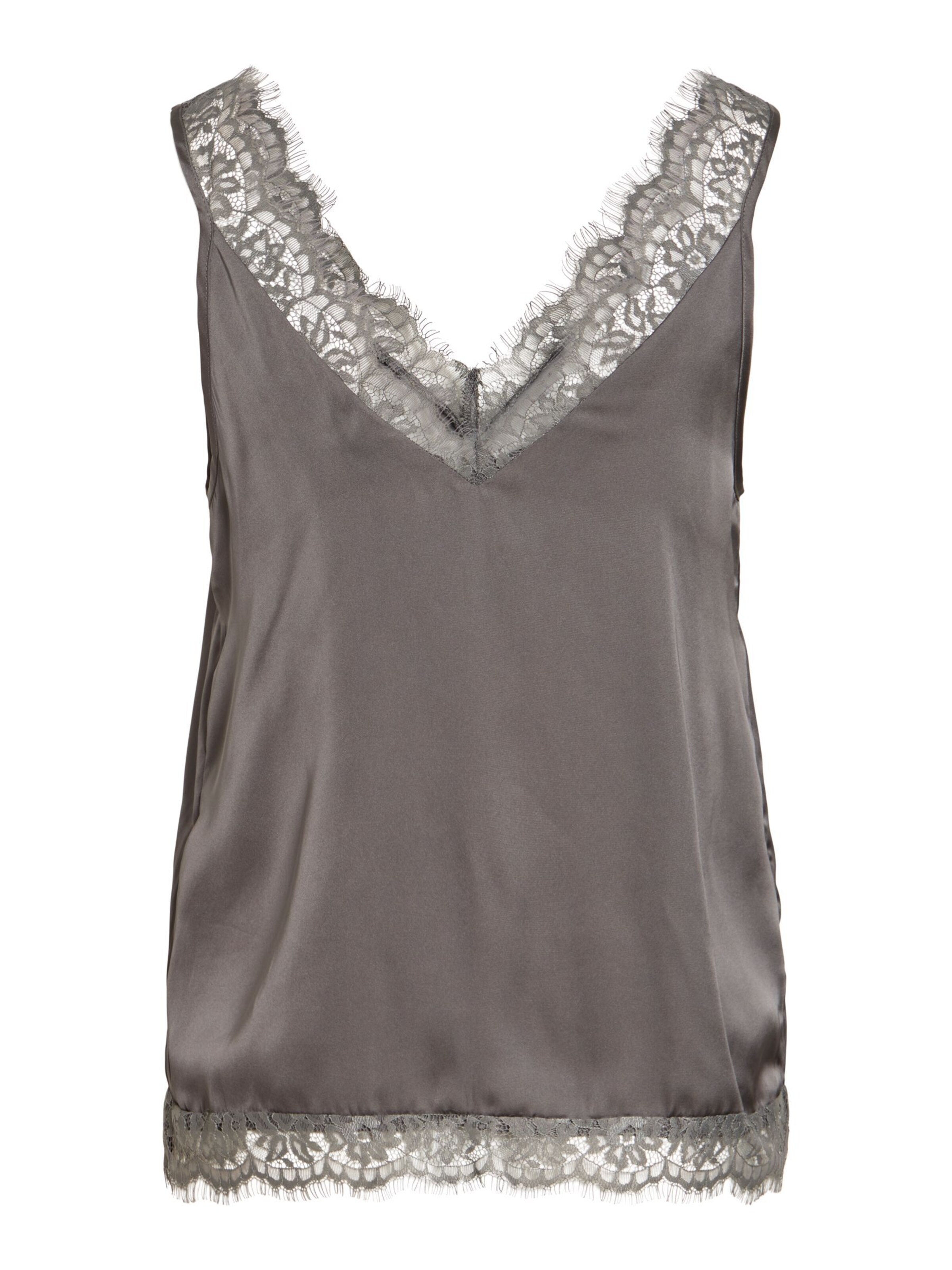 VILA Top 'SOFIE' in Grau