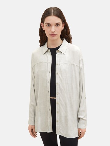 TOM TAILOR DENIM Blouse in Grey