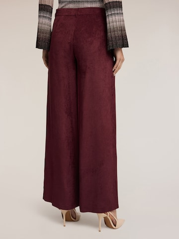 Wide Leg Pantalon MOTIVI en rouge