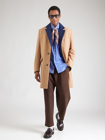 Michael Kors Přiléhavý střih Košile – modrá