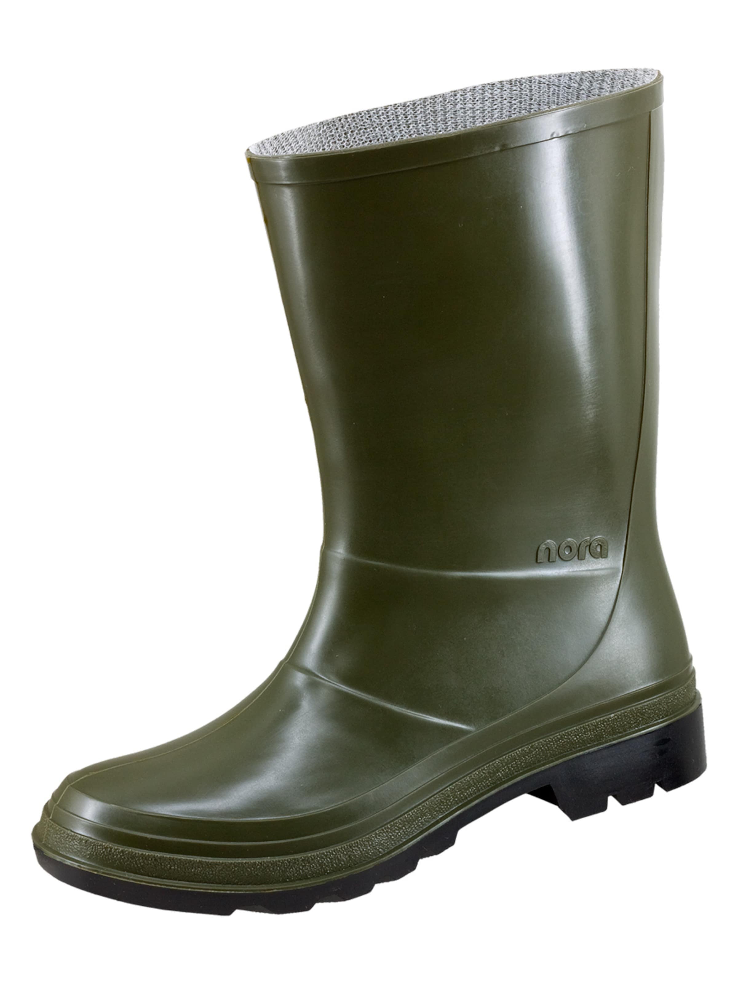 nora Rubber Boots 'Stiefel ISEO' in Green: front