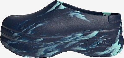 ADIDAS ORIGINALS Sabots 'Adifom Stan Smith' en bleu marine / bleu clair, Vue avec produit