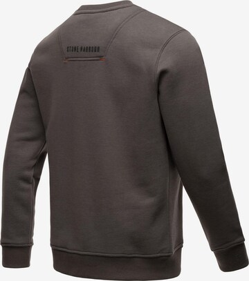 STONE HARBOUR Sweatshirt 'Boo Brock' in Grey