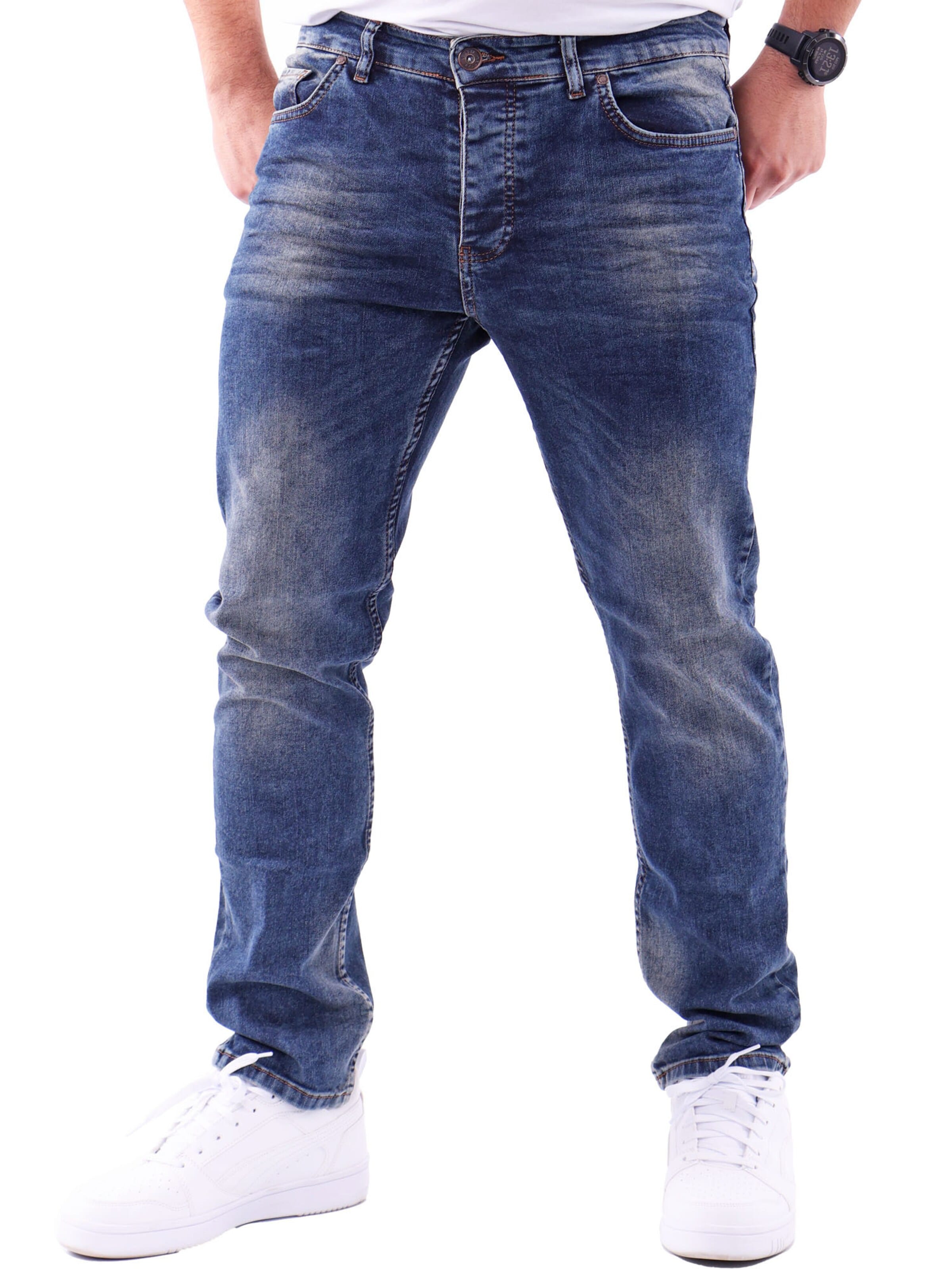 Reslad Slim fit Jeans 'RS2063' in Blue: front