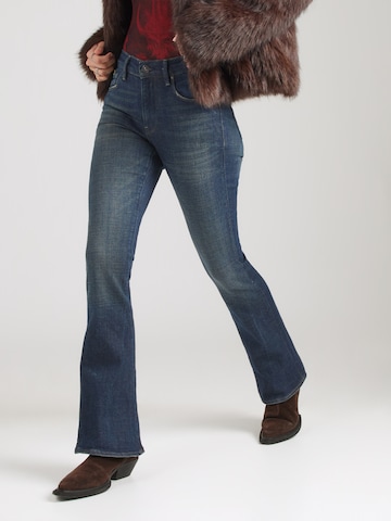 G-STAR Flared Jeans '3301' in Blue: front