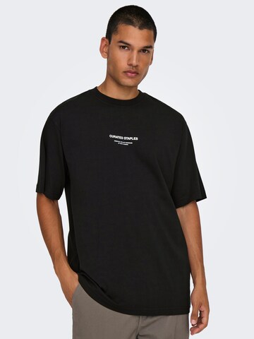 Only & Sons - Camiseta 'ONSCURATED' en negro