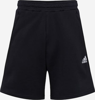 ADIDAS SPORTSWEARSportske hlače - crna boja: prednji dio