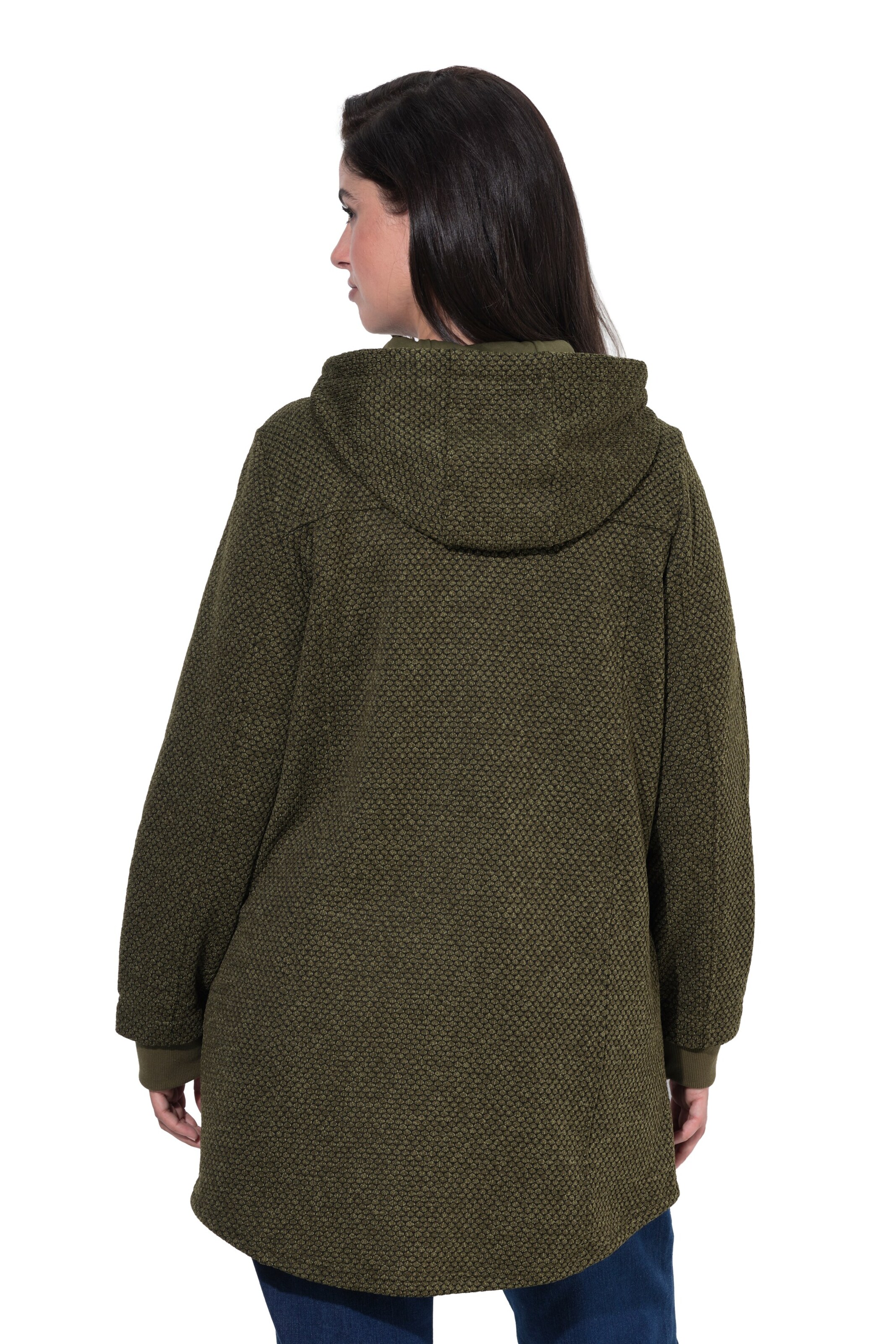 Ulla Popken Übergangsjacke in Grün