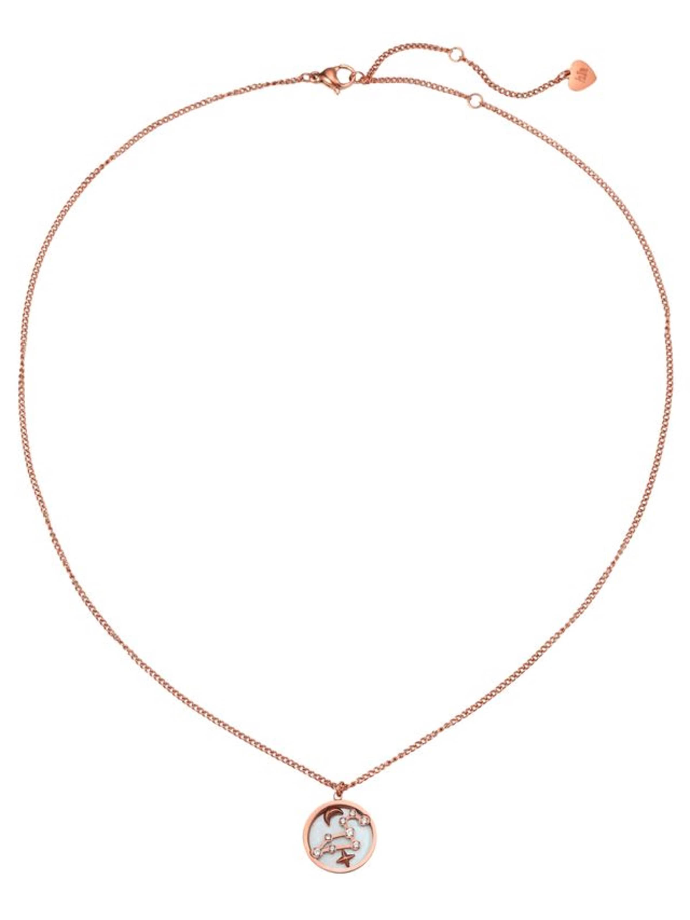 Hey Happiness - Cadena 'Luminous Leo' en oro