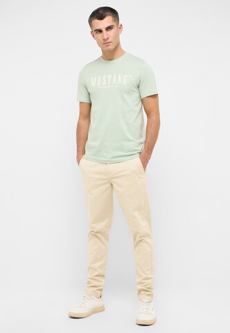 MUSTANG T-Shirt ' Style Austin ' in Grün