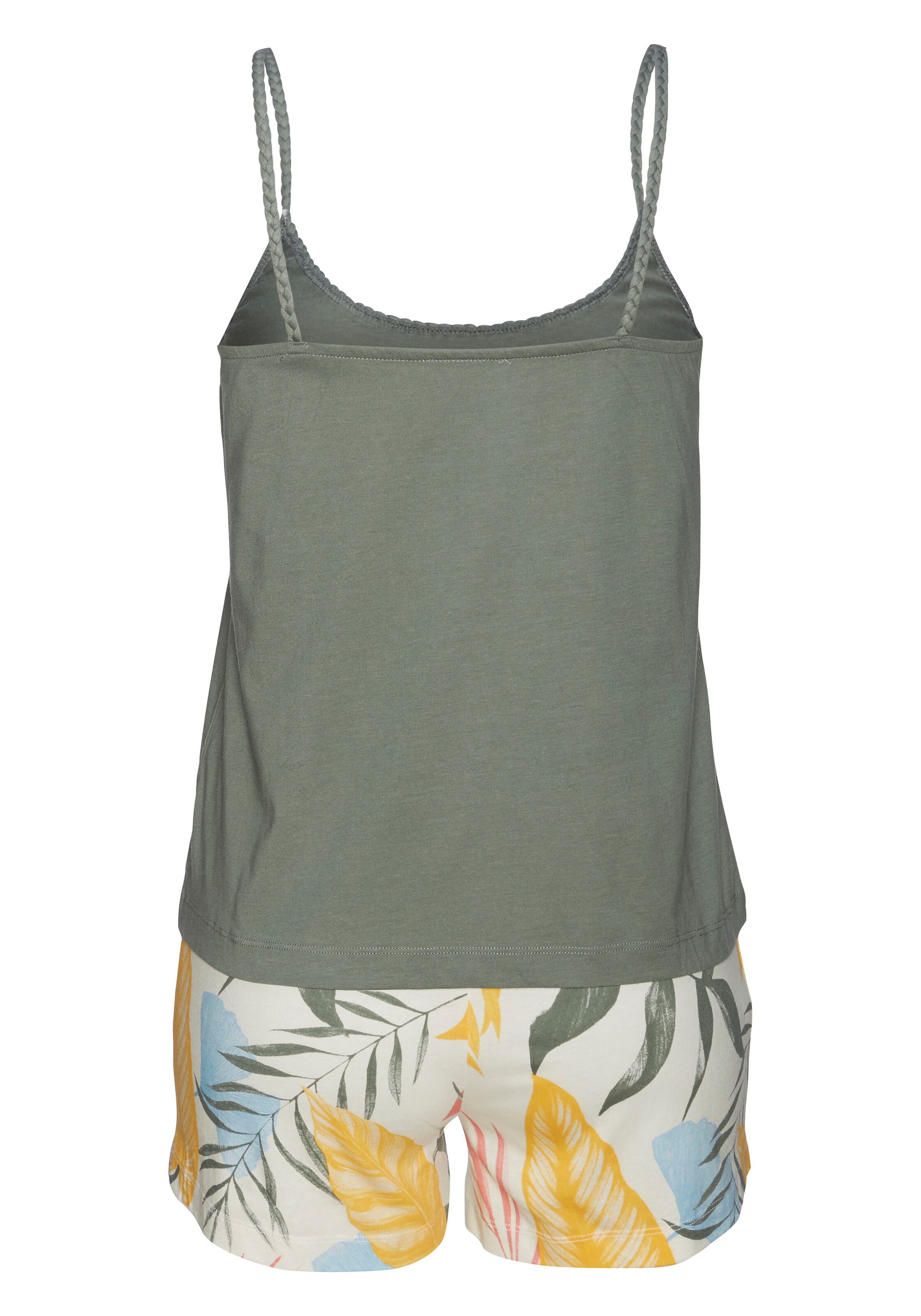 zaļš VIVANCE Pidžama ar šortiem