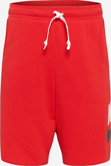 Nike Sportswear Nohavice - námornícka modrá / červená / biela, Produkt