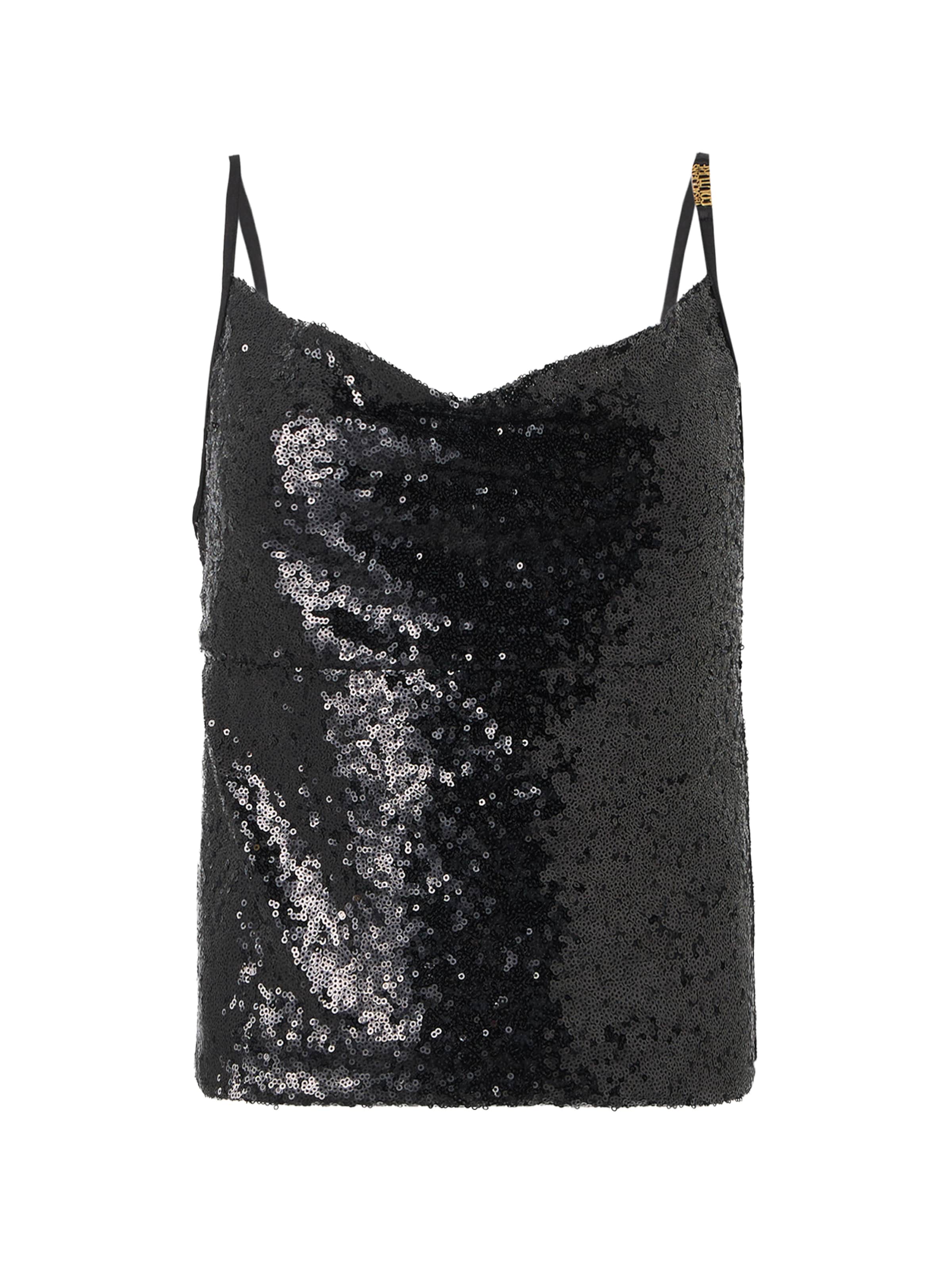 Versace Jeans Couture Top - fekete: elől