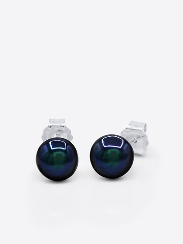 Boucles d'oreilles 'PASSY' Ateliers Saint Germain en noir