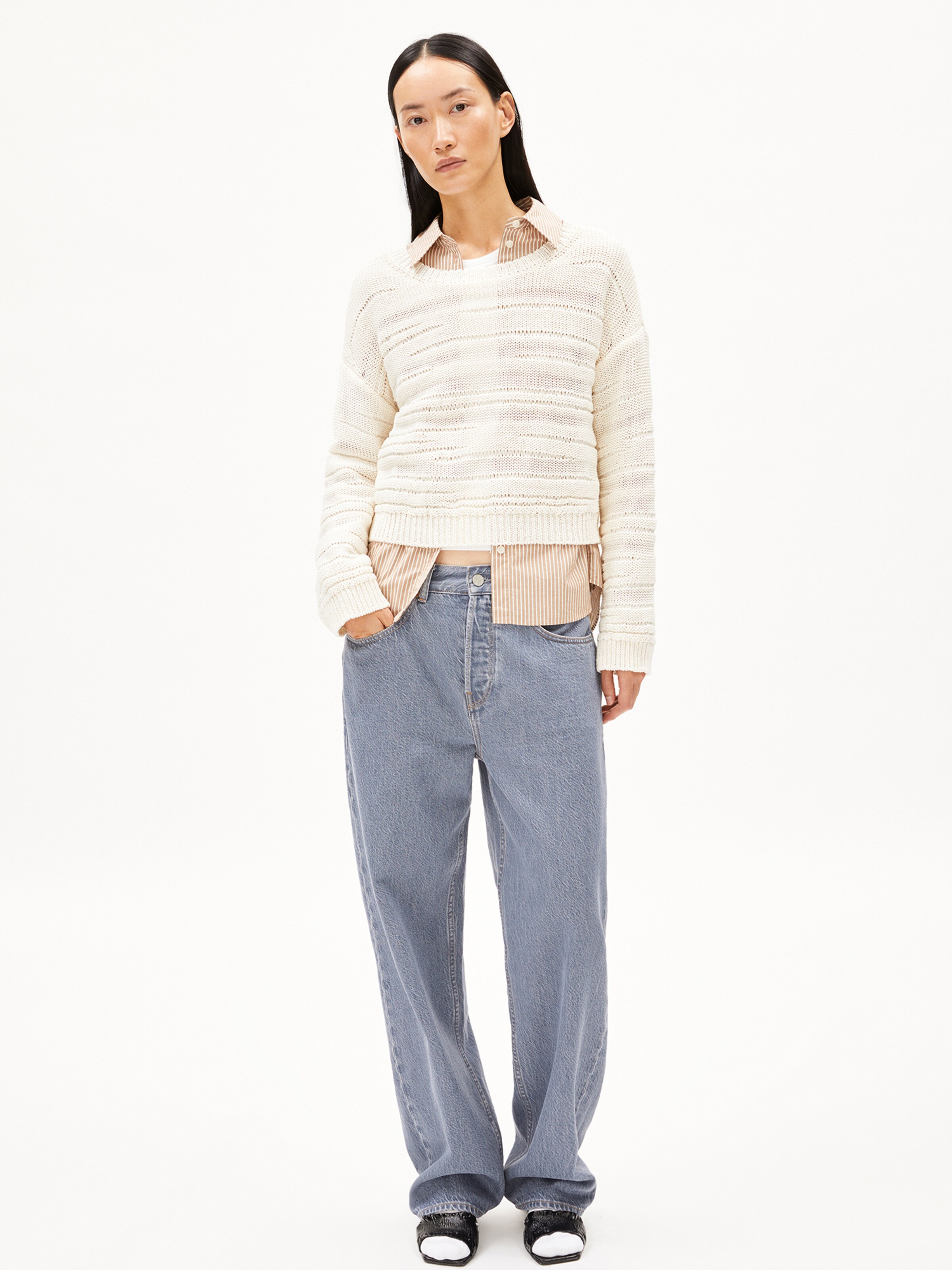 ARMEDANGELS Trui ' AALIYA ' in Beige