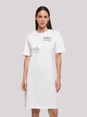 F4NT4STIC Dress 'happiness' in White: front