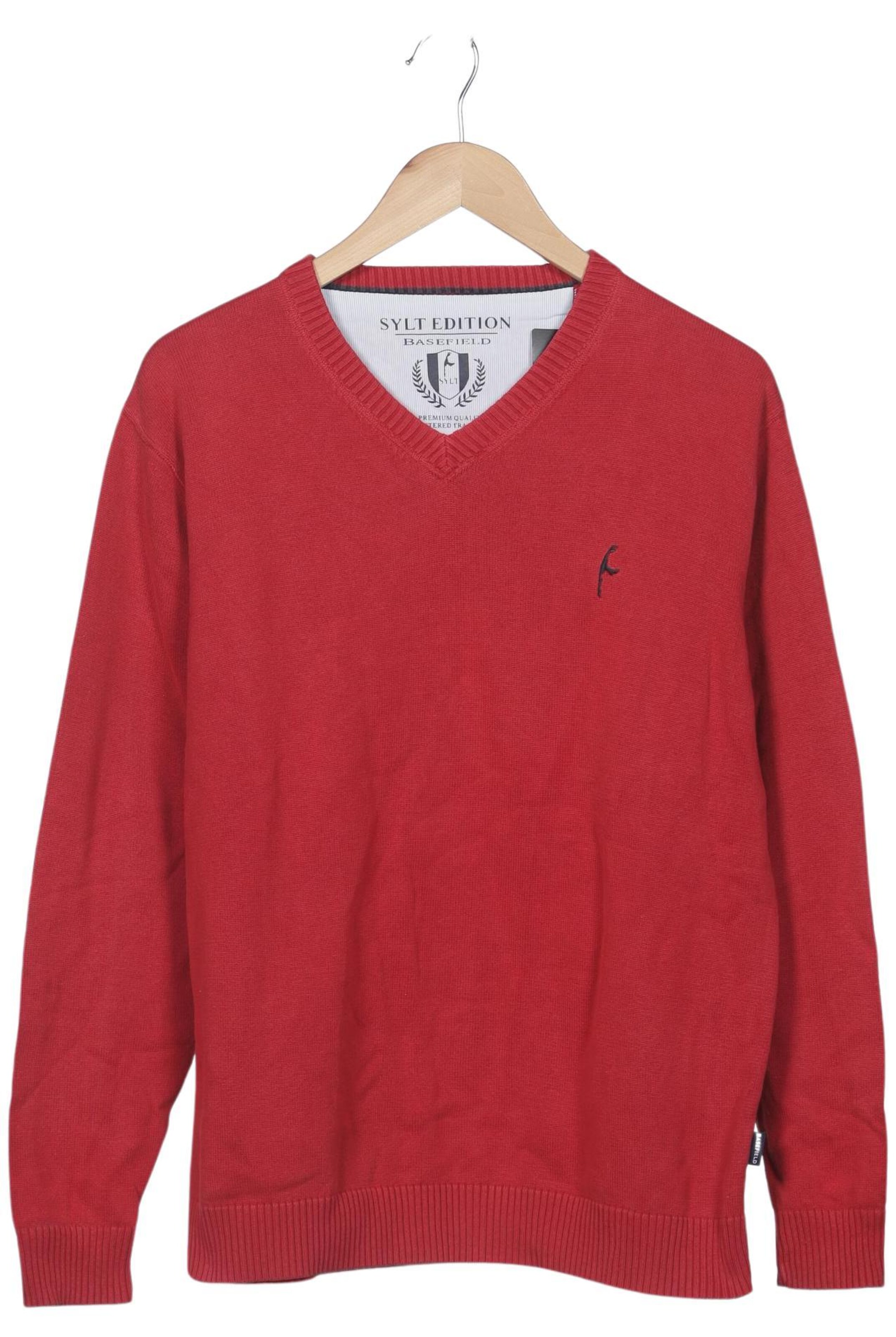 BASEFIELD Sweater & Cardigan in XXL in Red: front