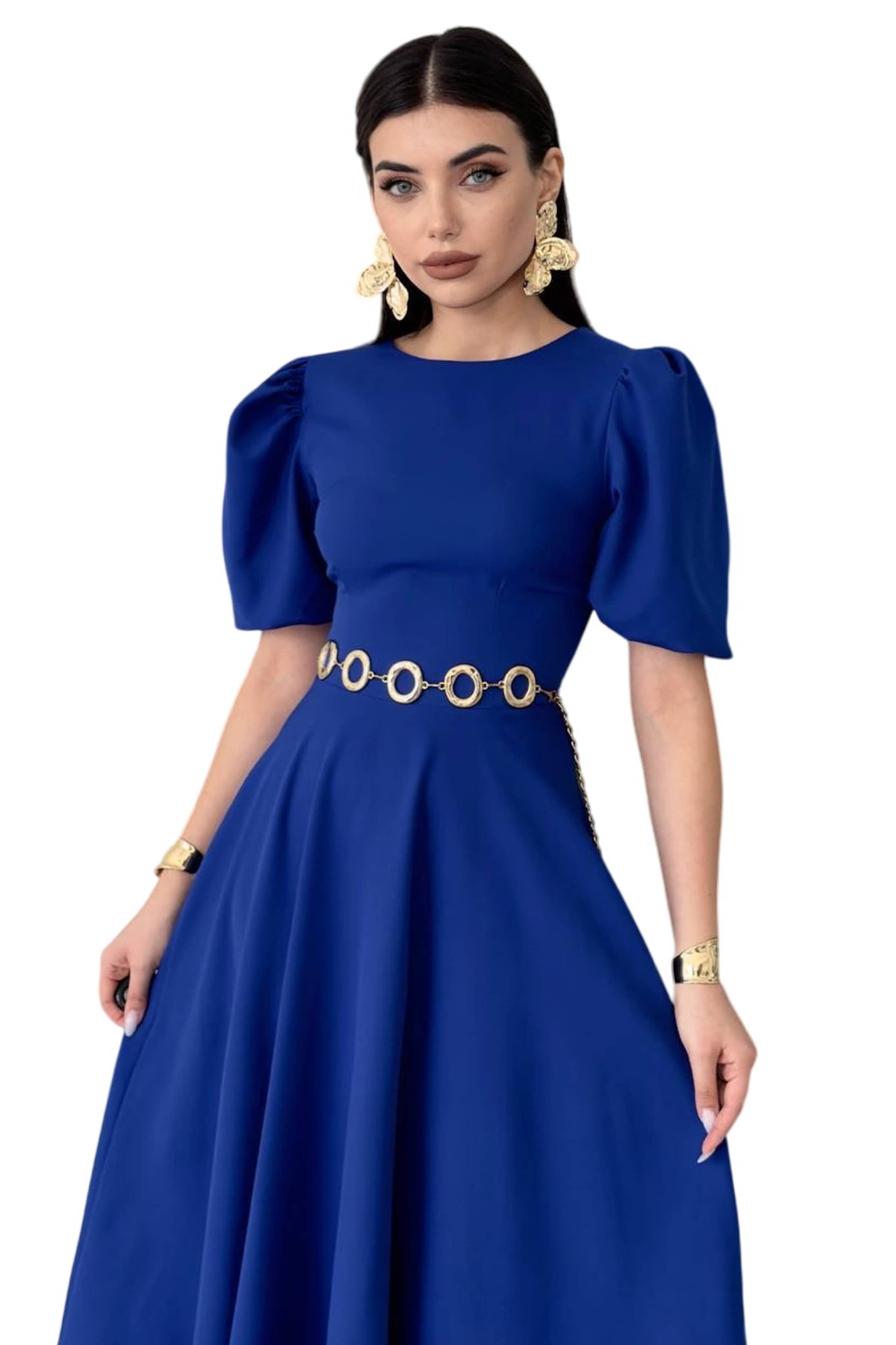 WOMAN VISION Kleid in Blau
