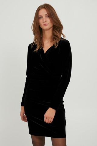 b.young Dress 'PERLINA' in Black: front