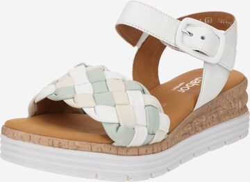 GABOR Sandals in White: front