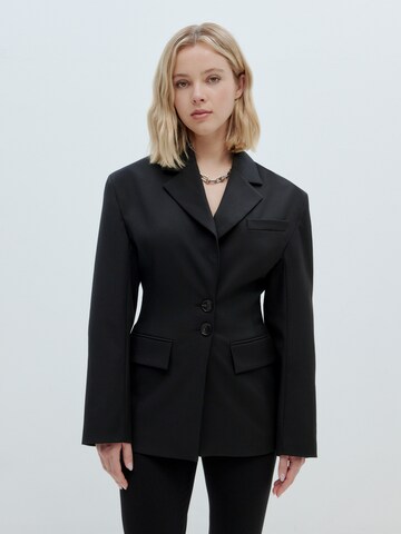 EDITED Blazer 'Bee' i sort: forside