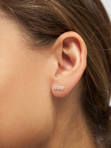 Boucles d'oreilles 'DOMINO' Lulu Copenhagen en argent