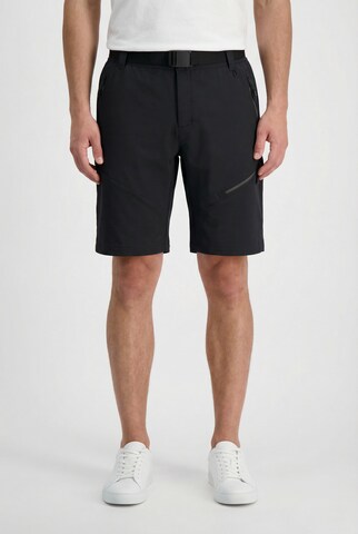 KILLTEC Regular Outdoorshorts in Schwarz: Vorderseite