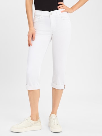 Skinny Jean 'Cici Tu Tape' Angels en blanc : devant