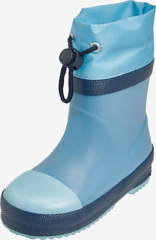 PLAYSHOES Rubber Boots 'Gummistiefel Basic' in Blue: front