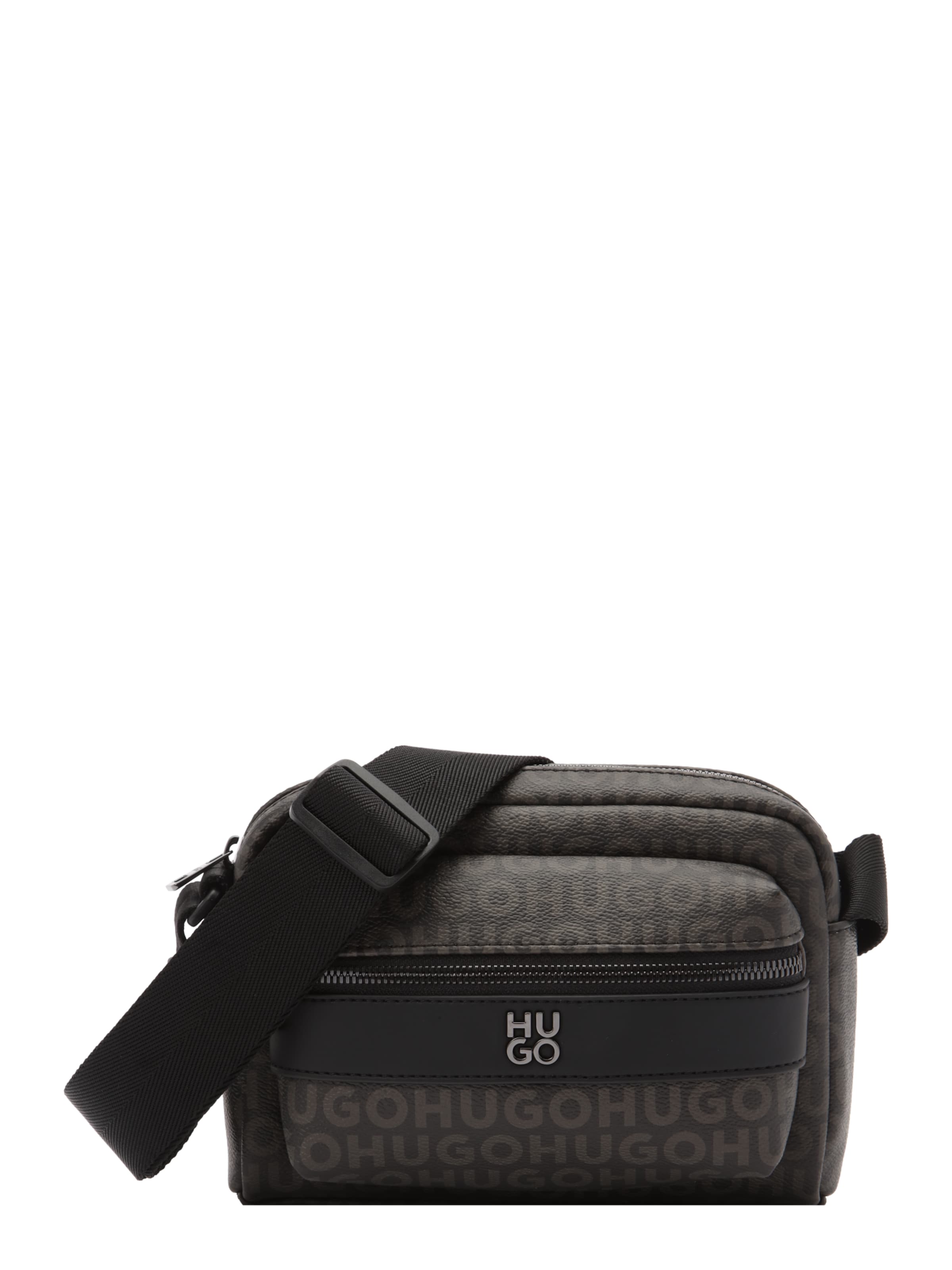 HUGO Torba na ramię 'Quantic' w kolorze czarny: przód