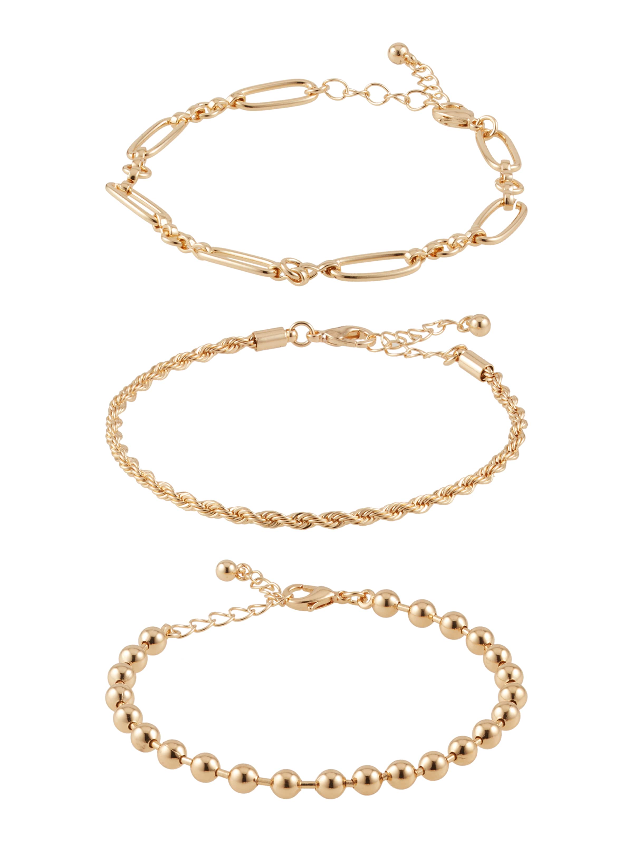 ABOUT YOU Гривна 'Charlotte' в злато: отпред