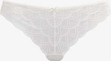 VIVANCE Thong in White: front