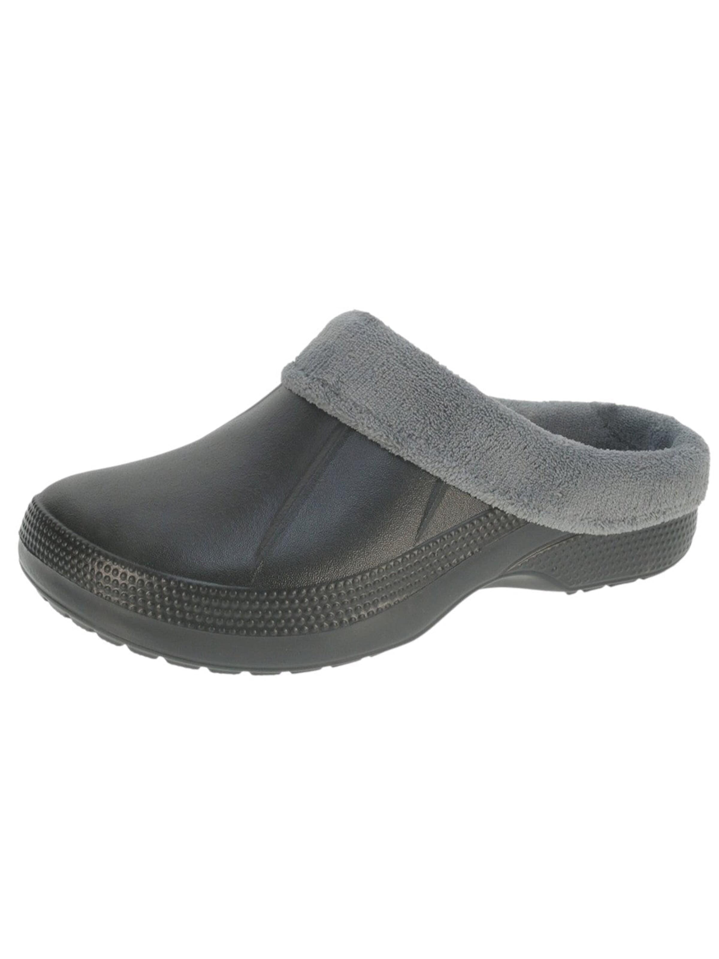 Beppi Clogs 'Eva Clog' in Zwart: voorkant