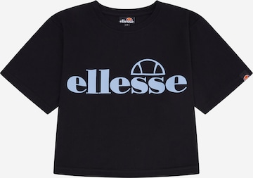 ELLESSE T-Shirt 'Silo' in Schwarz: Vorderseite