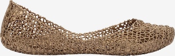 MELISSA Ballerina 'Campana Papel' in Gold: Vorderseite