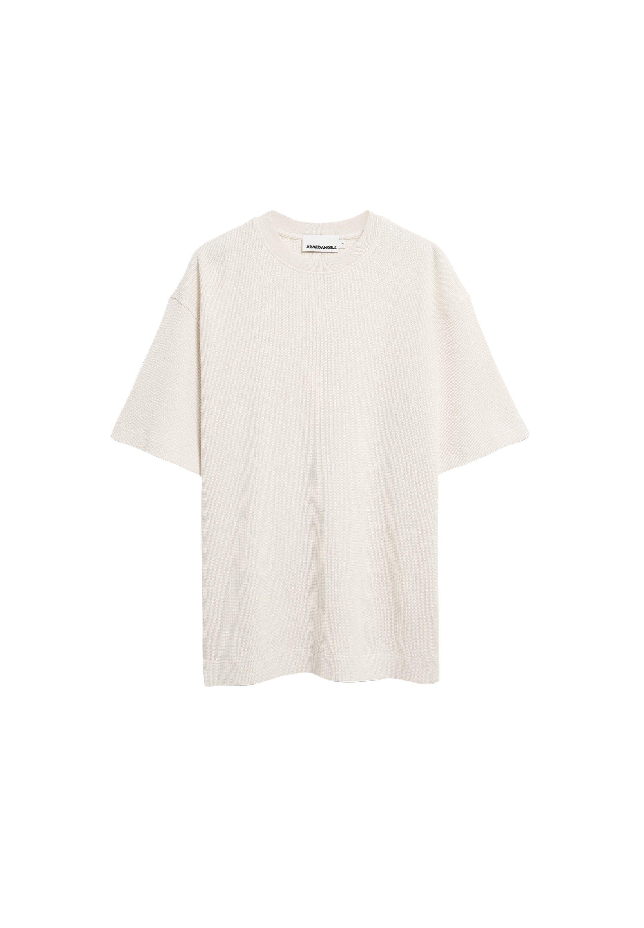 T-Shirt ARMEDANGELS en beige : devant